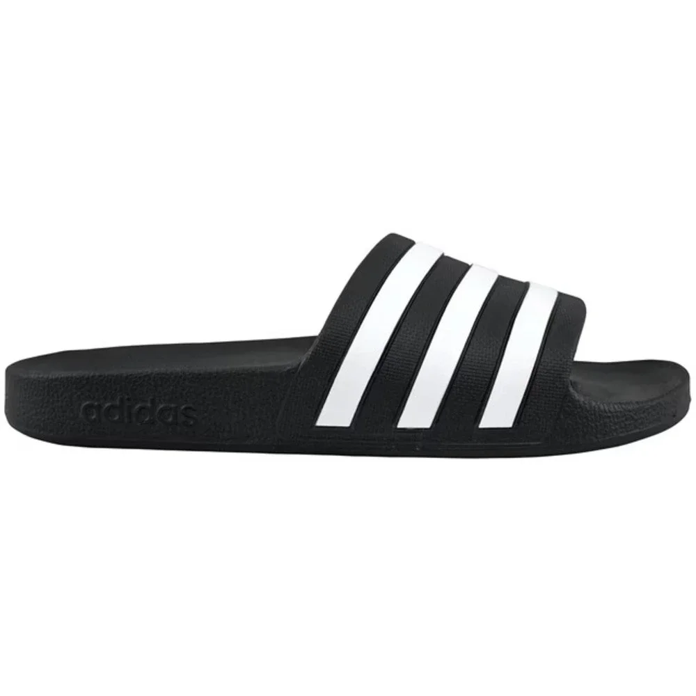 NWT Adidas Adilette Aqua Slide Size 10 Black